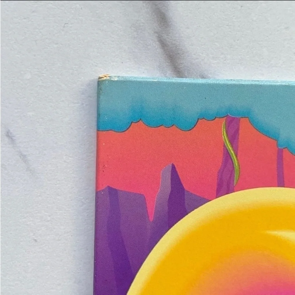 VTG Lisa Frank lion cub folder
